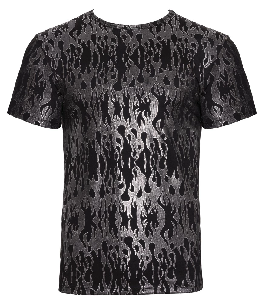 Svenjoyment M.Shirt 3XL — juoda su sidabriniu raštu - Image 5