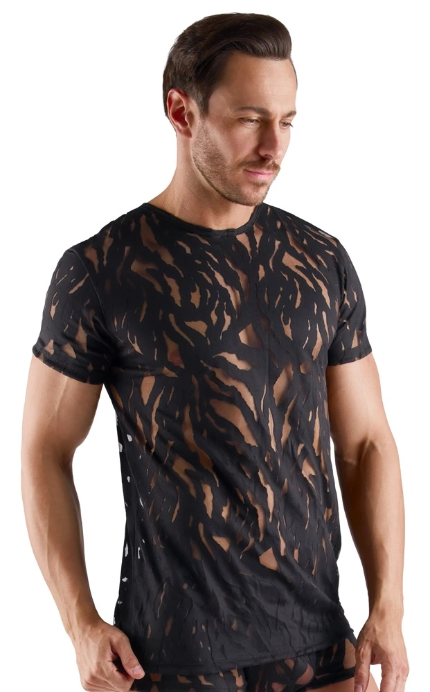 Svenjoyment Shirt S Black Burnout Effect - Image 2