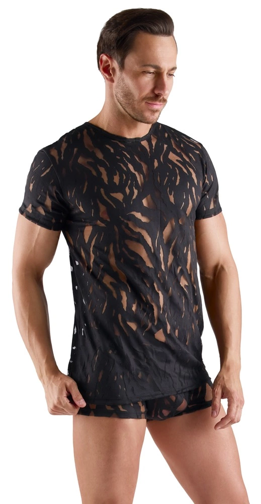 Svenjoyment Shirt 3XL Black Burnout - Image 4