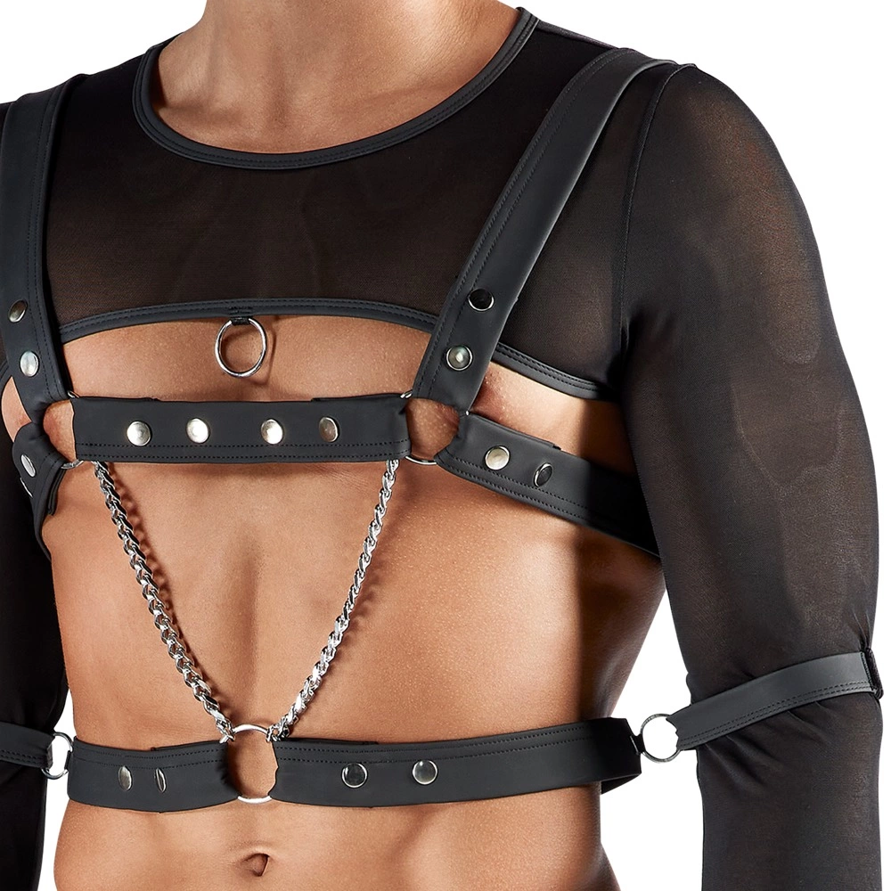 Svenjoyment Men's Bondage Set 2XL – juodas Powernet - Image 5