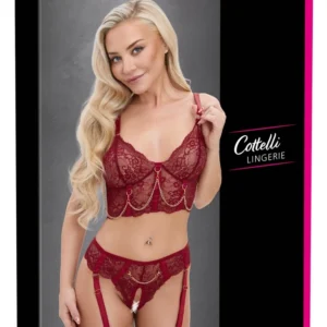 Cottelli LINGERIE komplektas su grandinėlėmis M