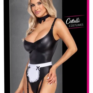 Cottelli Maid Set tarnaitės kostiumas, juodas ir baltas, S