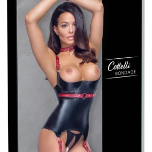 Cottelli Bondage Set Black/Red M