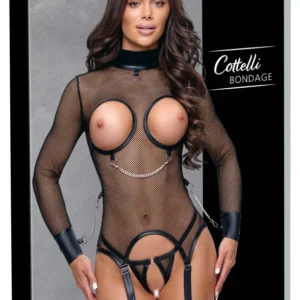Cottelli Bondage Basque M – Black Net
