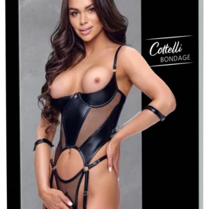 Cottelli Bondage Body Bondage XL – Matte Black (XL)