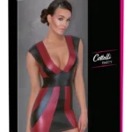 Cottelli Party Dress prigludusi suknelė, raudona ir juoda, L