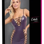 Cottelli Party mini suknelė su reguliuojamu suvarstymu, violetinė, XL