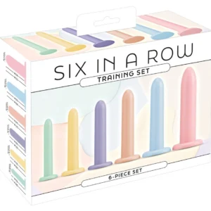 You2Toys Six in a Row — 6 silikoninių modelių rinkinys