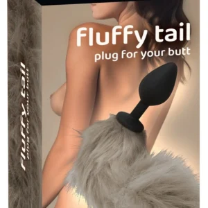 You2Toys Fluffy Tail Plug Grey, 45 cm