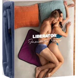 Liberator Fascinator Throw Mini apsauginis pledas, indigo spalvos