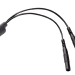 Mystim elektrostimuliacijos adapteris, 2 mm, juodas