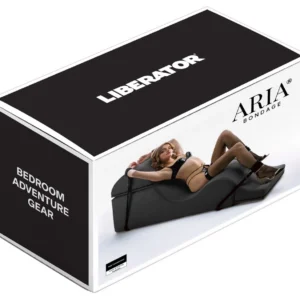 Liberator Super Bondage Aria 22" Black Ergonomic Bench
