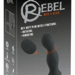 Rebel RC Anal Plug Dual Motor Silicone 13.7cm