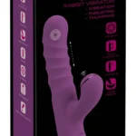 JAVIDA 3 Function Rabbit Vibe, Liquid Silicone, 24 cm