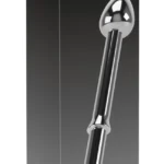 Rebel Metal Milking Stick prostatos masažuoklis, sidabrinis, 26,5 cm