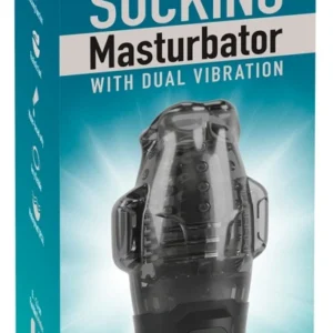 Stroker Handy Sucking Dual Vibration juodas 21.7 cm