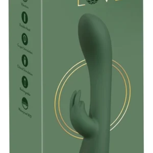 You2Toys Emerald Love Dvigubas vibruojantis prietaisas 23 cm