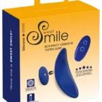 Sweet Smile Extra Slim RC intymus kelnaičių vibruoklis, juodas
