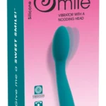 Sweet Smile G taško vibratorius su judančia galvute, 18,2 cm