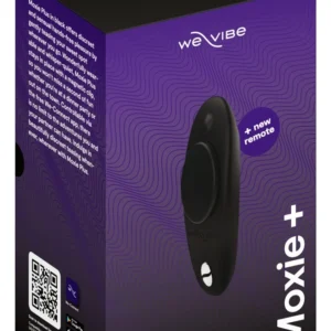 We-Vibe Moxie+ Satin Black — diskretiškas dėvimas intymus pr