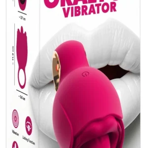 You2Toys Oral Fun Vibrator, 8 rež., 11.3 cm