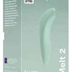 We-Vibe Melt 2 oro bangų klitorio stimuliatorius, šalavijų žalios spalvos
