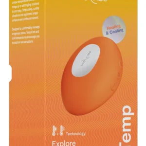 We-Vibe Temp Tangerine – kompaktiškas šildymo ir vėsinimo įr