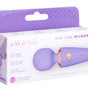 Le Wand Mini Microwand Rose wand tipo masažuoklis, 10 cm
