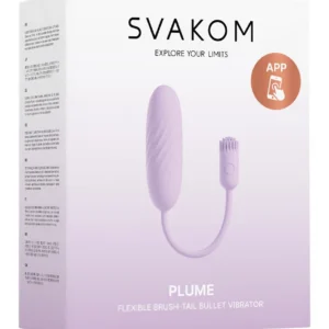 SVAKOM Plume Pastel Lilac 21.9 cm