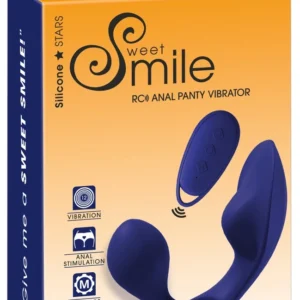 Sweet Smile RC Dual Remote-Controlled Panty System Silicone Blac