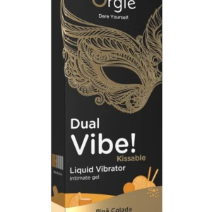Orgie Dual Vibe intymus gelis, pinakolados skonio, 15 ml