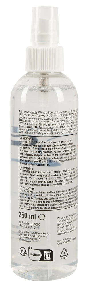 Just Glide Cleaning Spray 250 ml - Image 3