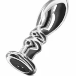 ToyJoy The Slider analinis kaištis, vibruojantis, sidabrinis