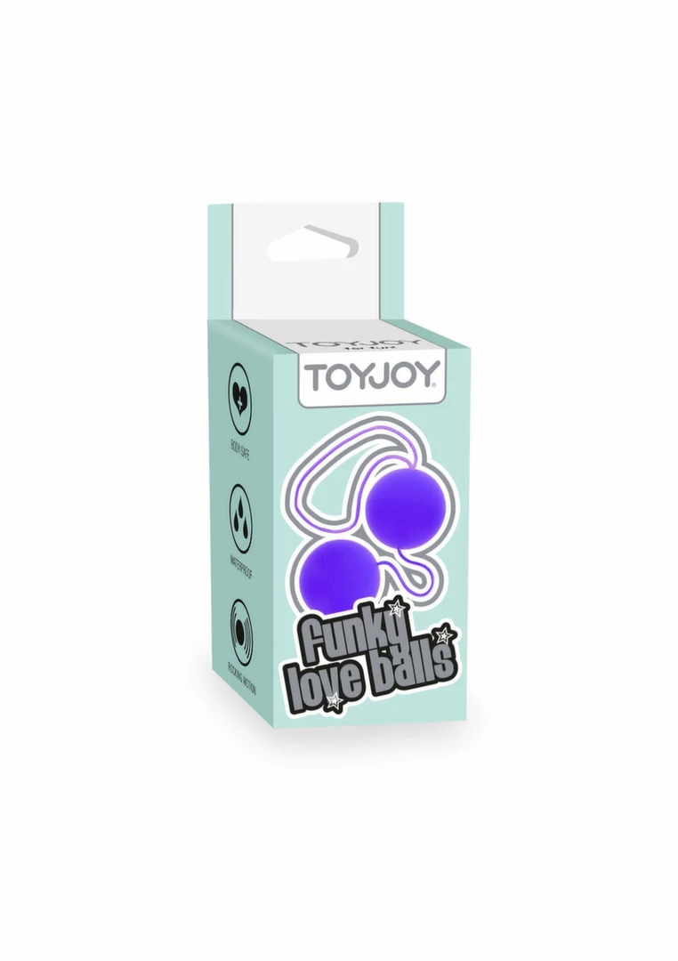 ToyJoy Funky Love Balls silikoninis duo rinkinys - Image 2