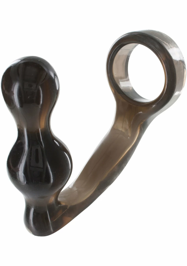ToyJoy Power Plug & Ring Set, TPE juodas