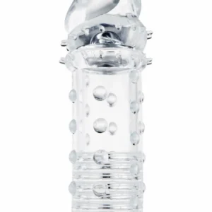 ToyJoy Power Stud Sleeve – skaidrus TPE