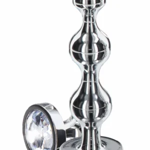ToyJoy Diamond Star Beads Medium - aliuminis kištukas