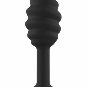 ToyJoy Swirl Plug Black 9.2 cm