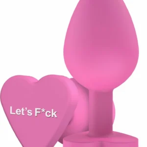 ToyJoy Booty Sweethearts Silicone Plug (Black)