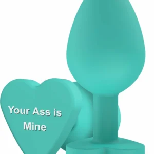 ToyJoy Booty Sweethearts Silicone Plug Black Medium