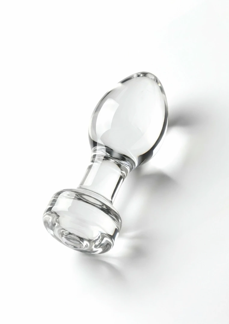 ToyJoy GLASS WORXX Stargazer Glass Plug Medium
