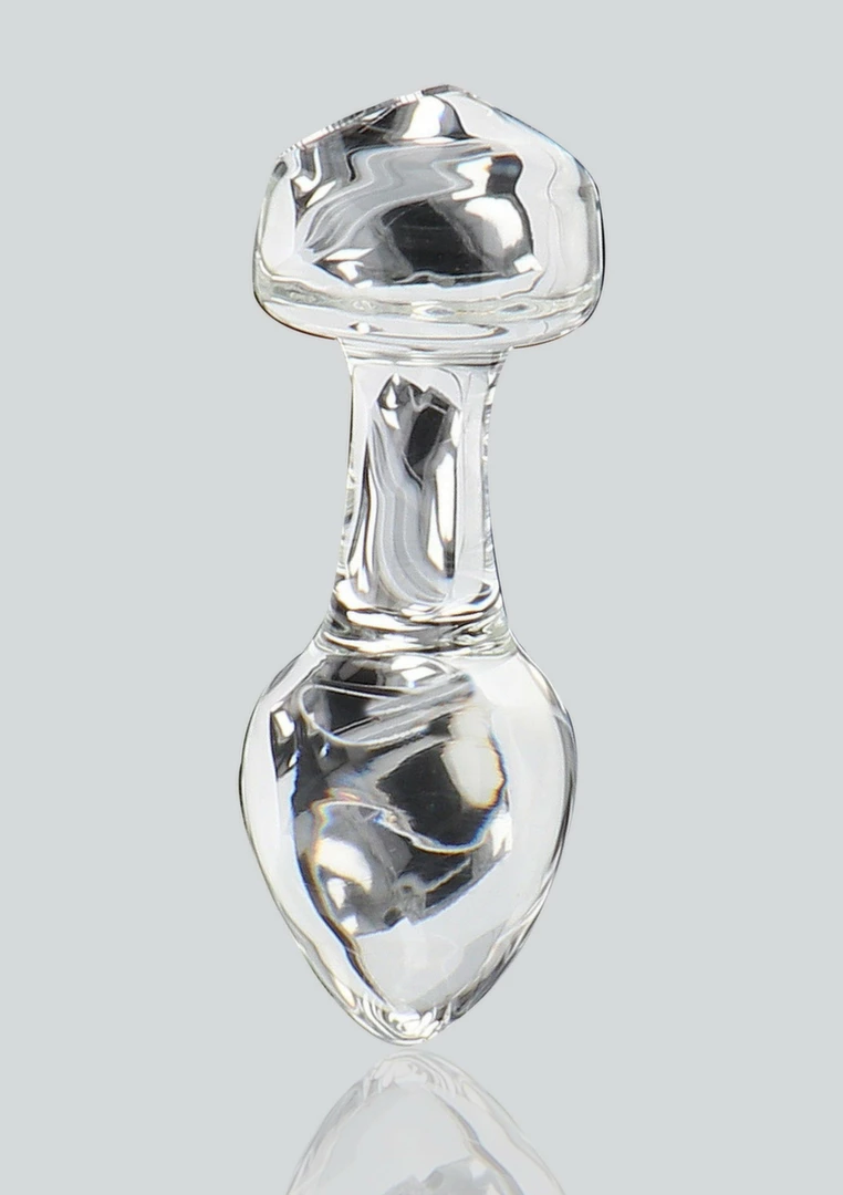 ToyJoy GLASS WORXX Stargazer Glass Plug Medium - Image 3