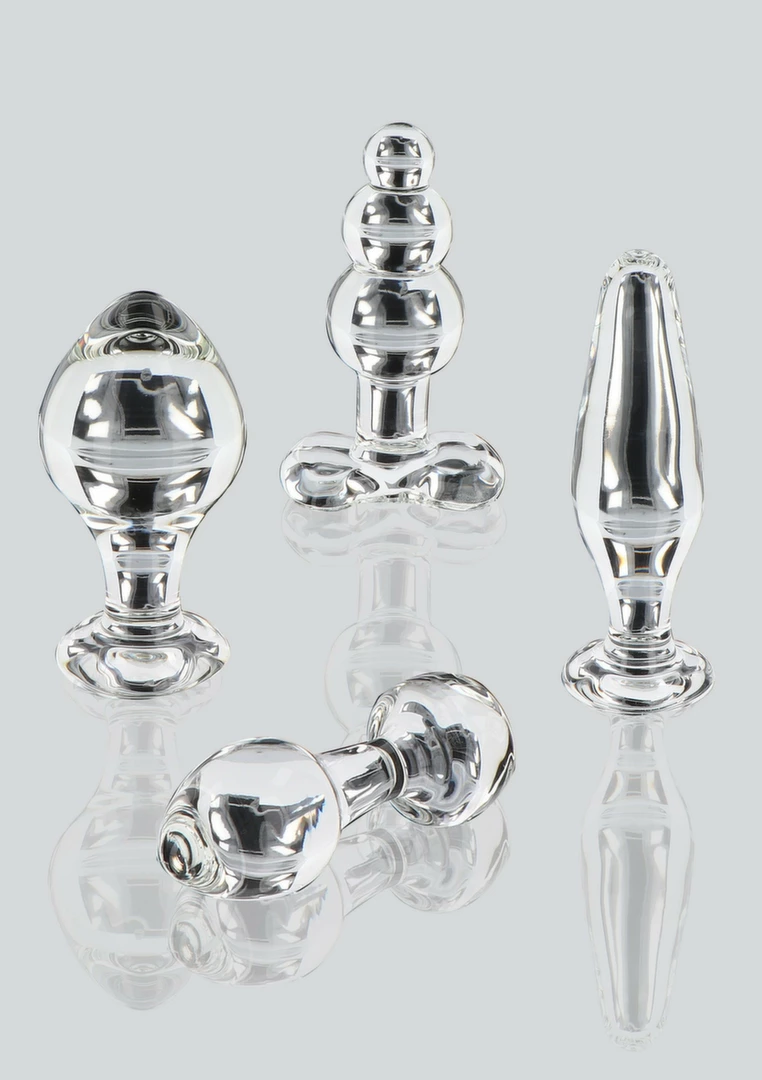 ToyJoy GLASS WORXX Stargazer Glass Plug Medium - Image 7