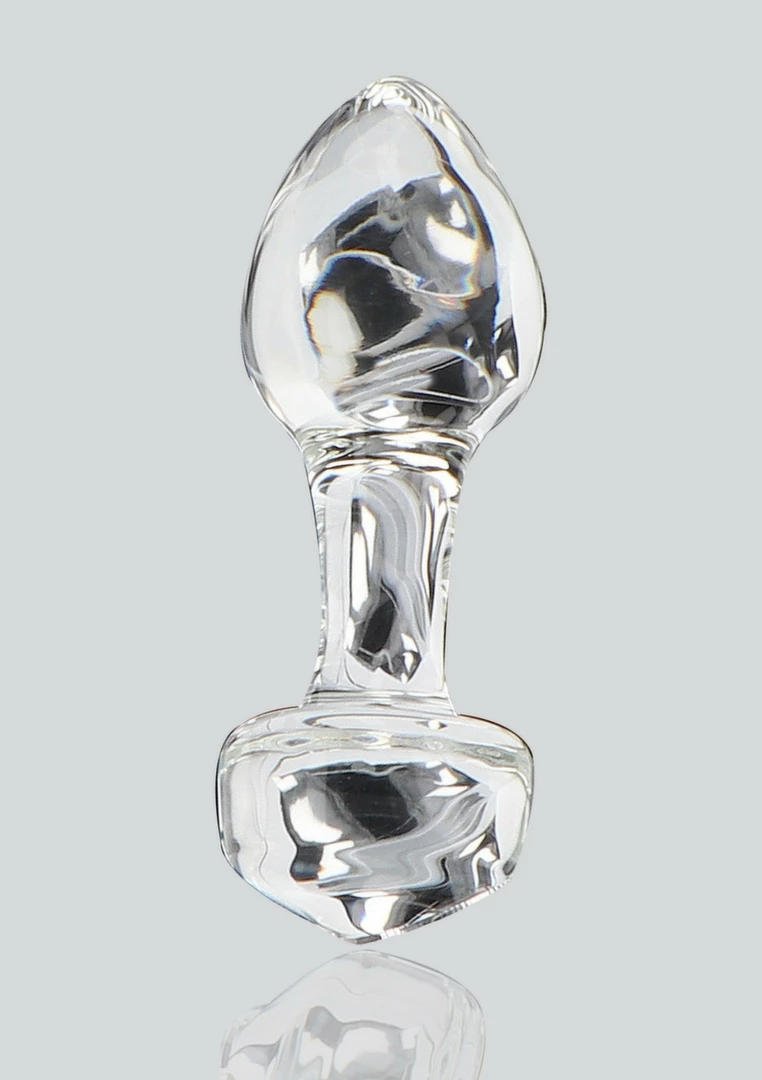 ToyJoy GLASS WORXX Stargazer Glass Plug Medium - Image 5