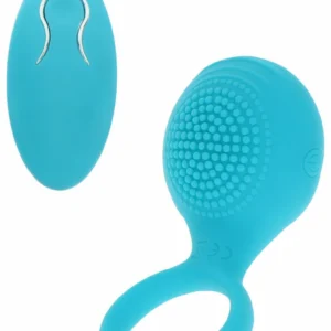 ToyJoy Tickle Brush C-Ring, silikoninis, juodas