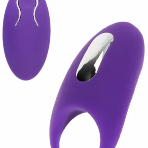ToyJoy C-Ring silikoninis vibruojantis žiedas juodas