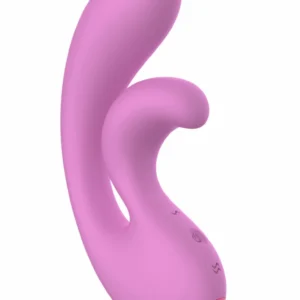 ToyJoy Rabbit Vibrator, dvigubi varikliai, rožinis