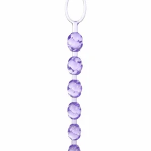 Swirl Pleasure Beads, 6 vnt., juodi