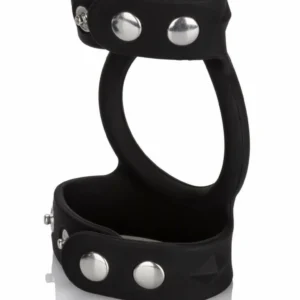 Silicone Tri-Snap C & B Cage, Black
