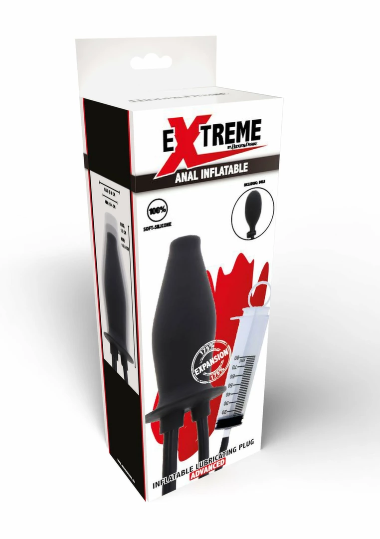 Hidden Desire EXTREME Inflatable Lubricating Plug - Image 3